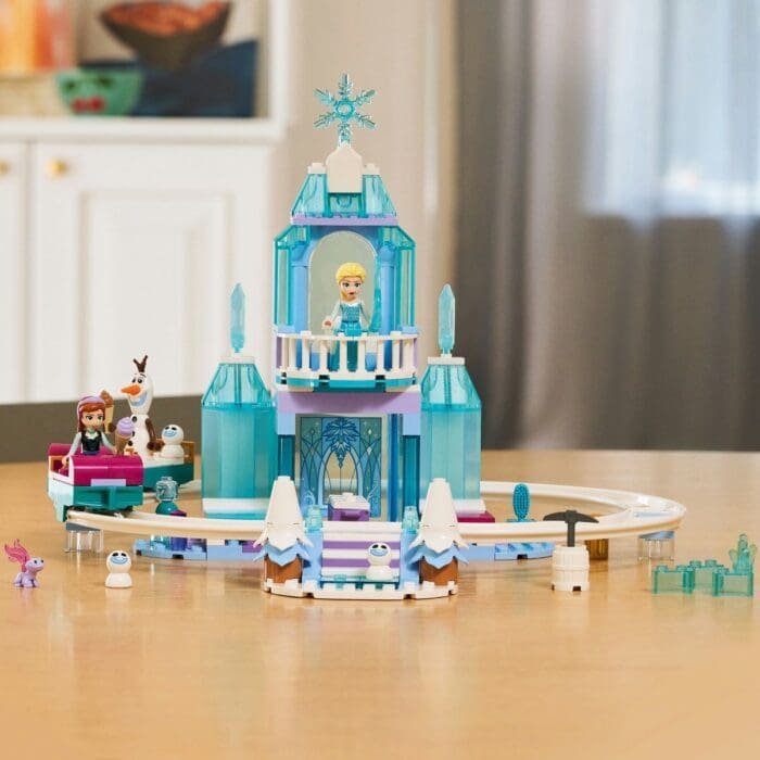 LEGO DISNEY FROZEN AVENTURA CU SANIA PE SINE LA CASTELUL DE GHEATA  AL ELSEI 43281 - imagine 8