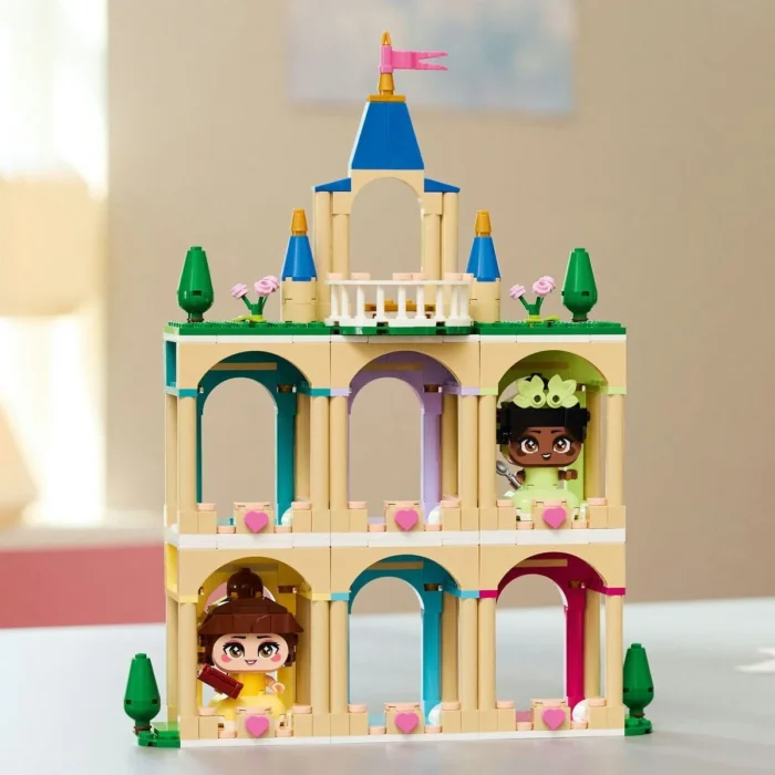 LEGO DISNEY PRINCESS MINIPRINTESELE BELLE SI TIANA LA CASTEL 43291 - imagine 16