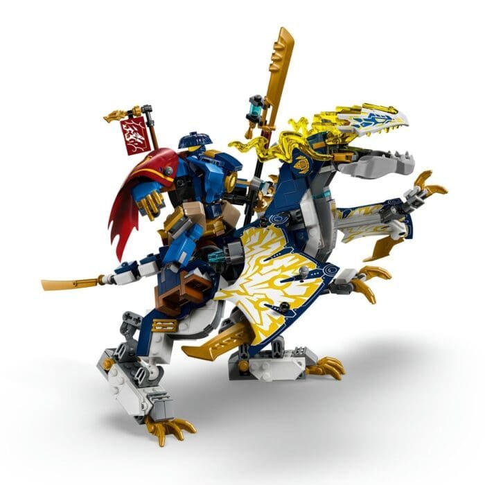 LEGO NINJAGO ROBOTUL CALARET DE DRAGON A LUI ROGUE 71843 - imagine 7
