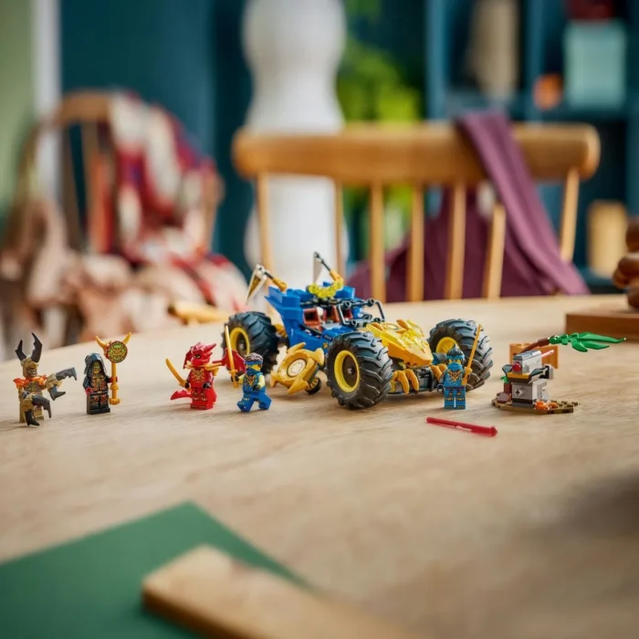 LEGO NINJAGO MASINA TRANSFORMABILA A LUI JAY 71856 - imagine 16