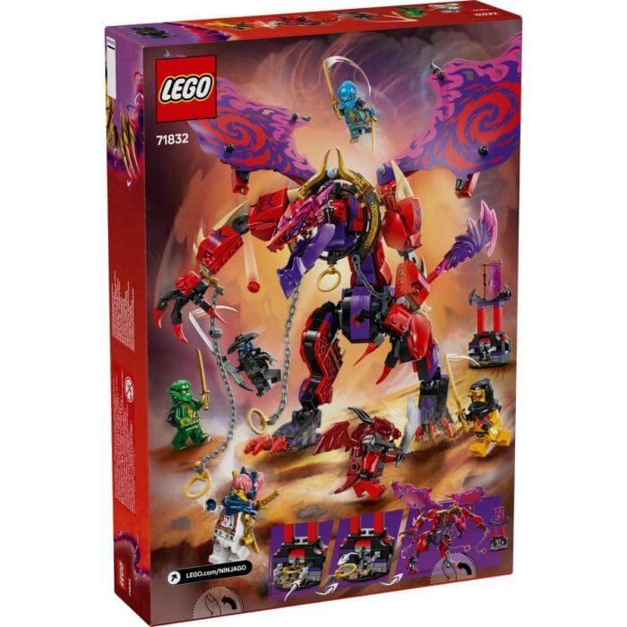 LEGO NINJAGO DRAGONUL HAOSULUI THUNDERFANG 71832 - imagine 8