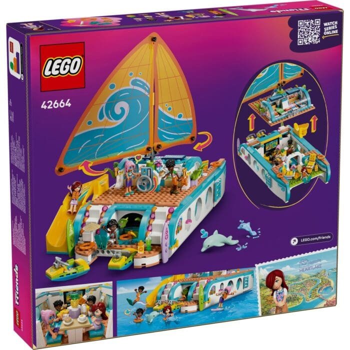 LEGO FRIENDS CALATORIA AVENTUROASA CU BARCA 42664 - imagine 8