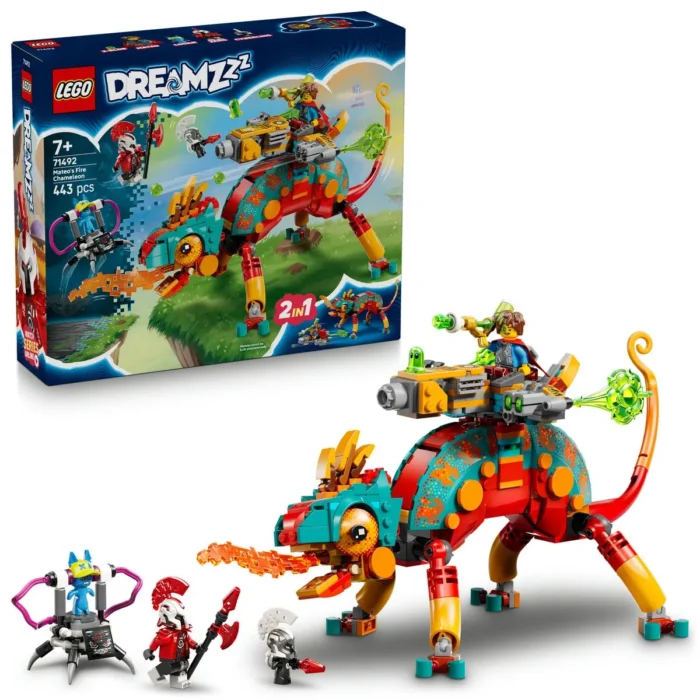 LEGO DREAMZZZ CAMELEONUL DE FOC AL LUI MATEO 71492 - imagine 16
