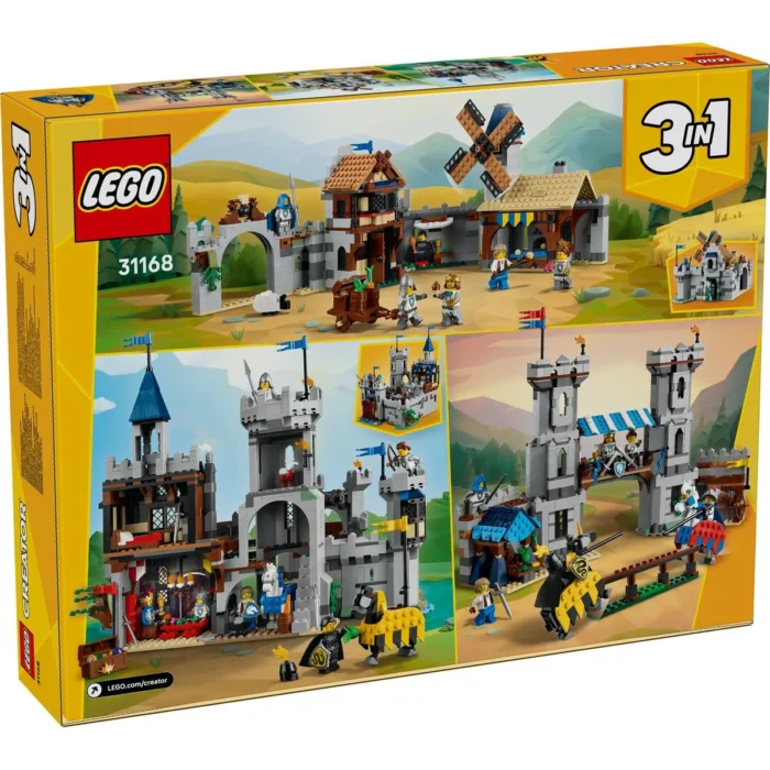 LEGO CREATOR CASTEL MEDIEVAL CU CAI SI CAVALERI 31168 - imagine 17