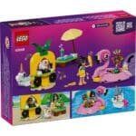 LEGO FRIENDS PETRECERE LA PISCINA CU UNICORNUL SI FLAMINGO 42658 - imagine 8