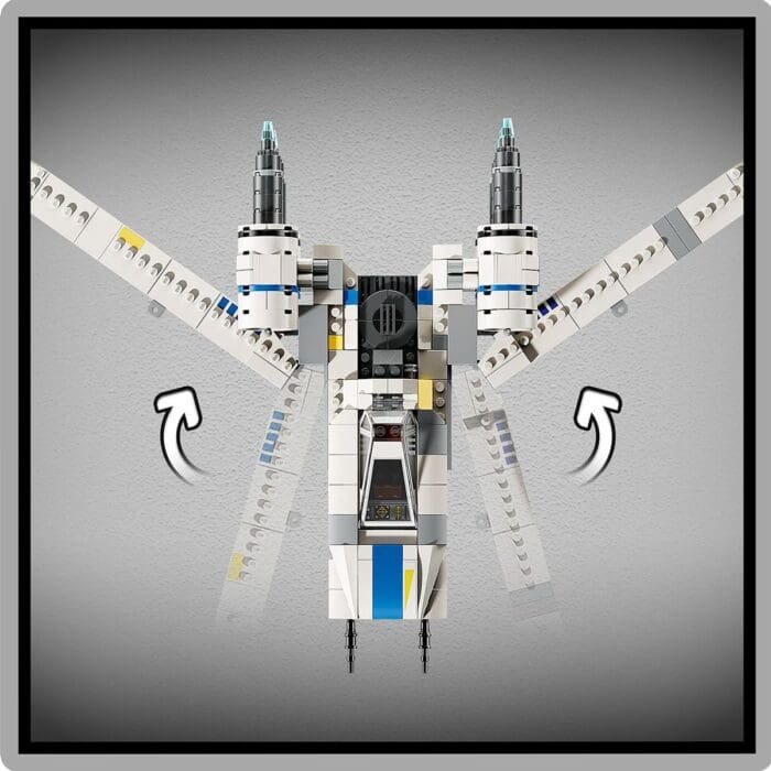 LEGO STAR WARS NAVA STELARA U-WING A REBELILOR 75399 - imagine 8