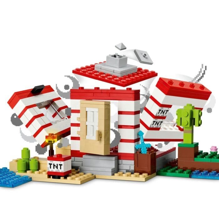 LEGO MINECRAFT CASA TNT DIN JUNGLA 21275 - imagine 8