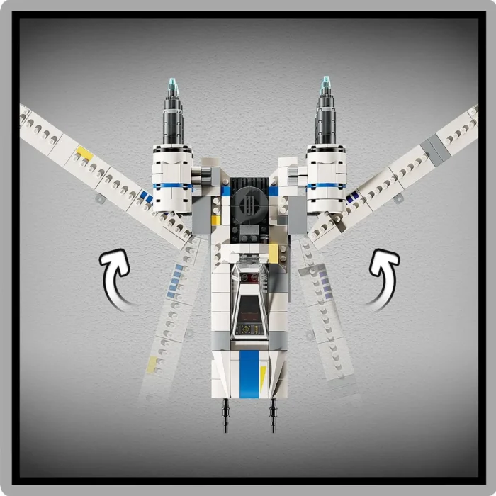 LEGO STAR WARS NAVA STELARA U-WING A REBELILOR 75399 - imagine 17
