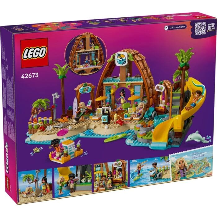 LEGO FRIENDS STATIUNE DE PE LITORAL PENTRU VACANTA CU FAMILIA 42673 - imagine 8