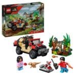 LEGO JURASSIC WORLD RENASTEREA EVADARE OFF-ROAD DIN CALEA UNUI VELOCIRAPTOR 76972 - imagine 8