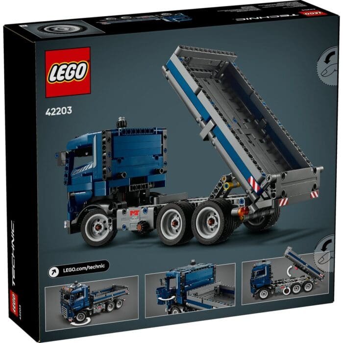 LEGO TECHNIC CAMION CU BENA BASCULANTA 42203 - imagine 8