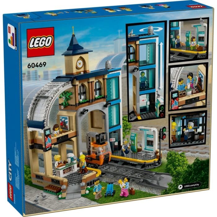 LEGO CITY GARA CENTRALA 60469 - imagine 8