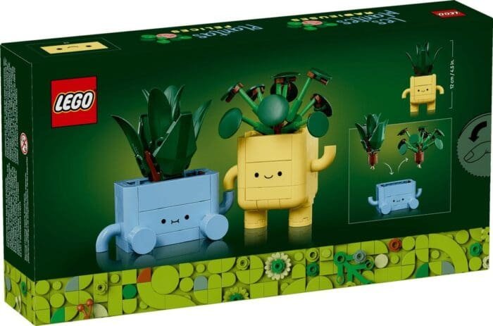 LEGO BOTANICALS PLANTE FERICITE 10349 - imagine 8