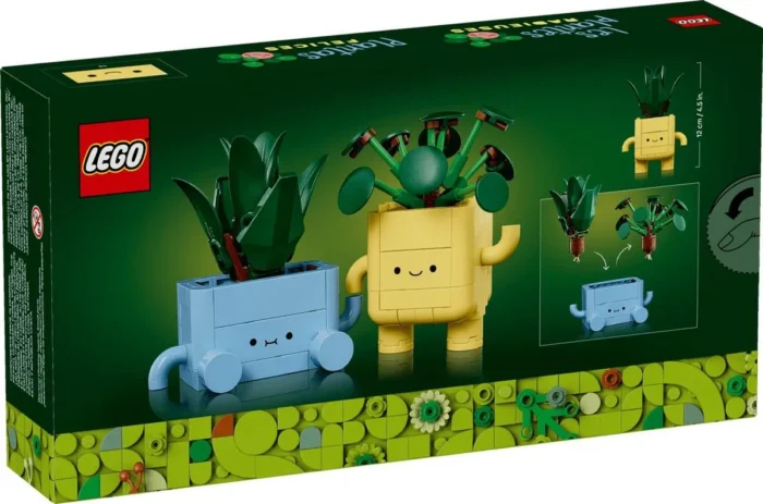 LEGO BOTANICALS PLANTE FERICITE 10349 - imagine 17