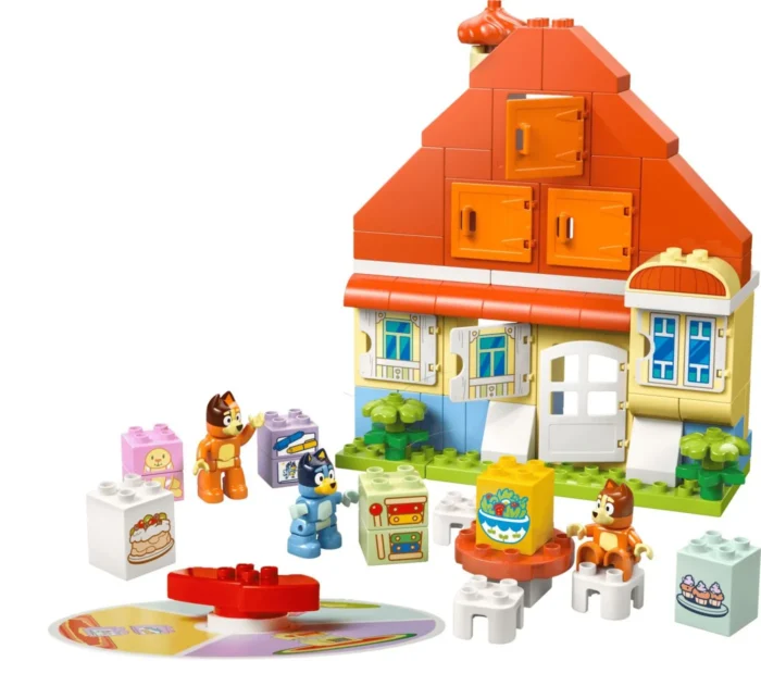 LEGO DUPLO CASA DE FAMILIE A LUI BLUE CU JOC DE MEMORIE 10459 - imagine 17