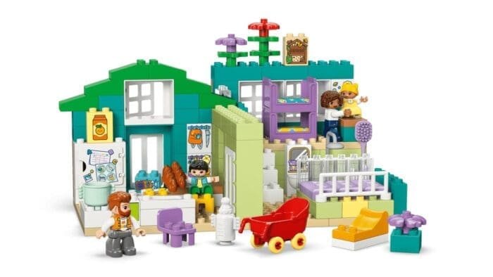 LEGO DUPLO CASA MODERNA DE FAMILIE 3 IN 1 CU FIGURINE 10470 - imagine 9