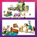 LEGO FRIENDS REMORCA PENTRU CAL SI MANZ 42695 - imagine 9
