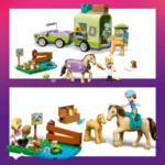 LEGO FRIENDS REMORCA PENTRU CAL SI MANZ 42695 - imagine 17