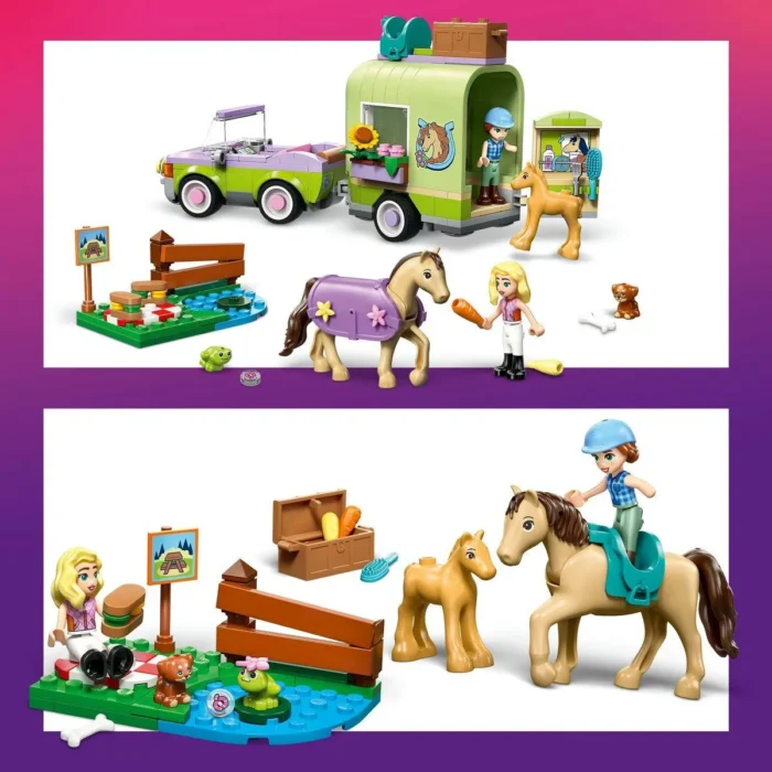LEGO FRIENDS REMORCA PENTRU CAL SI MANZ 42695 - imagine 17