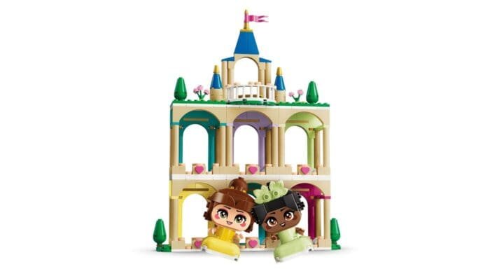 LEGO DISNEY PRINCESS MINIPRINTESELE BELLE SI TIANA LA CASTEL 43291 - imagine 9