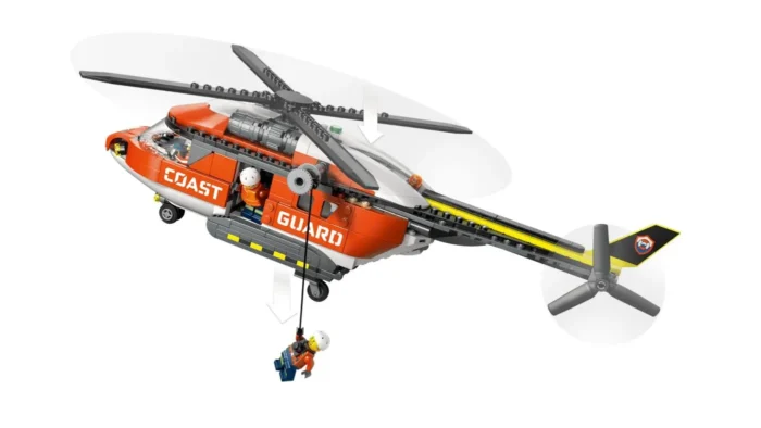 LEGO CITY ELICOPTER AL PAZEI DE COASTA 60503 - imagine 17