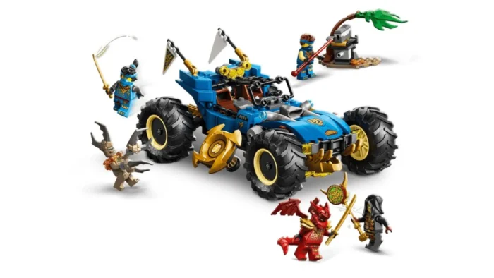 LEGO NINJAGO MASINA TRANSFORMABILA A LUI JAY 71856 - imagine 17