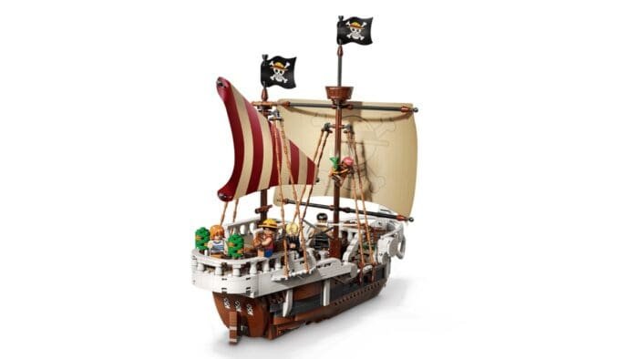 LEGO ONE PIECE CORABIA DE PIRATI FASNEATA MERRY 75639 - imagine 9