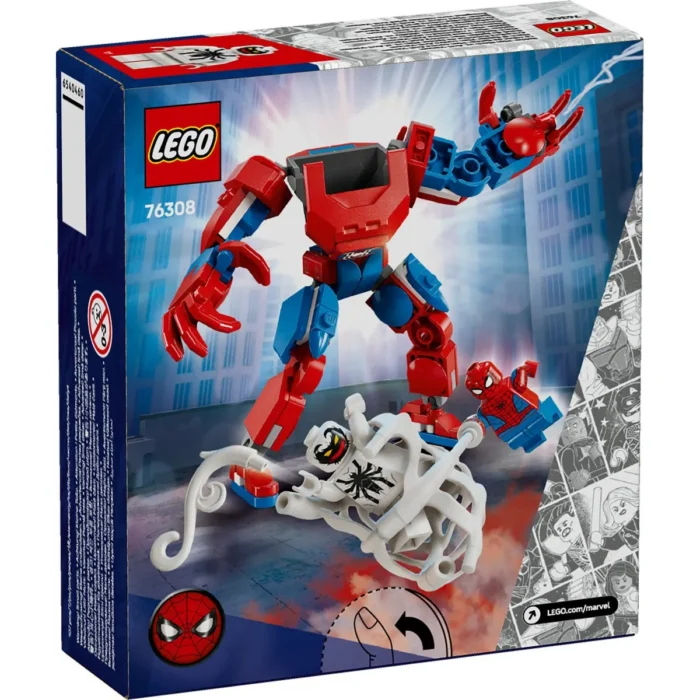 LEGO SUPER HEROES ROBOTUL OMUL PAIANJEN VS. ANTI-VENOM 76308 - imagine 17