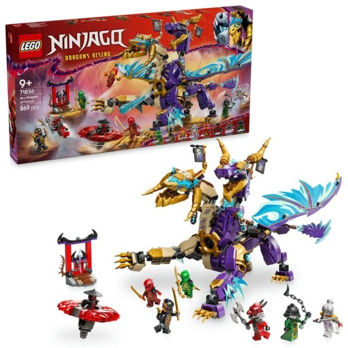 LEGO NINJAGO DRAGONUL CONCENTRARII ARC 71836 - imagine 9