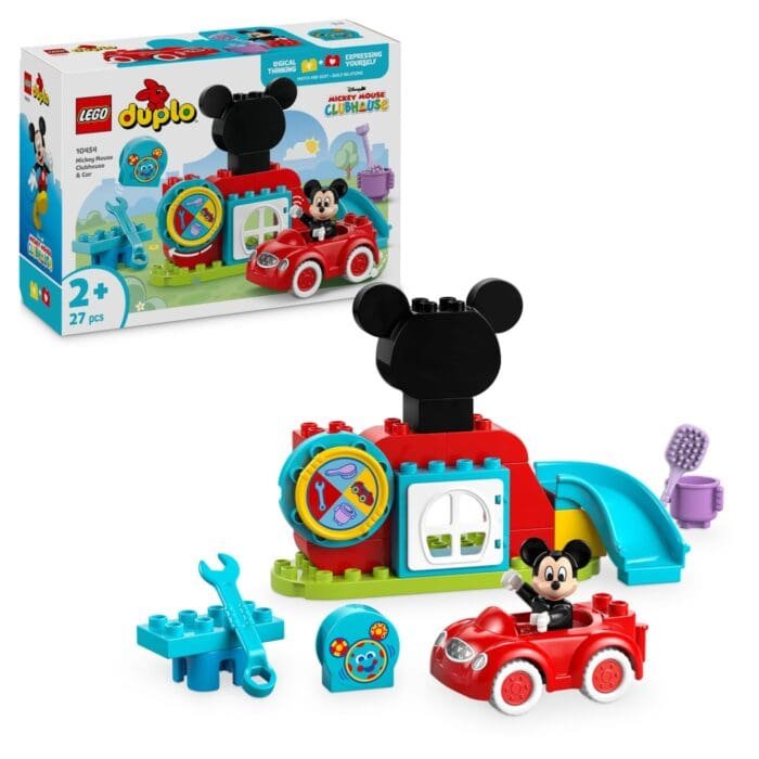 LEGO DUPLO CLUBUL SI MASINA LUI MICKEY MOUSE 10454 - imagine 9