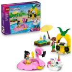 LEGO FRIENDS PETRECERE LA PISCINA CU UNICORNUL SI FLAMINGO 42658 - imagine 18