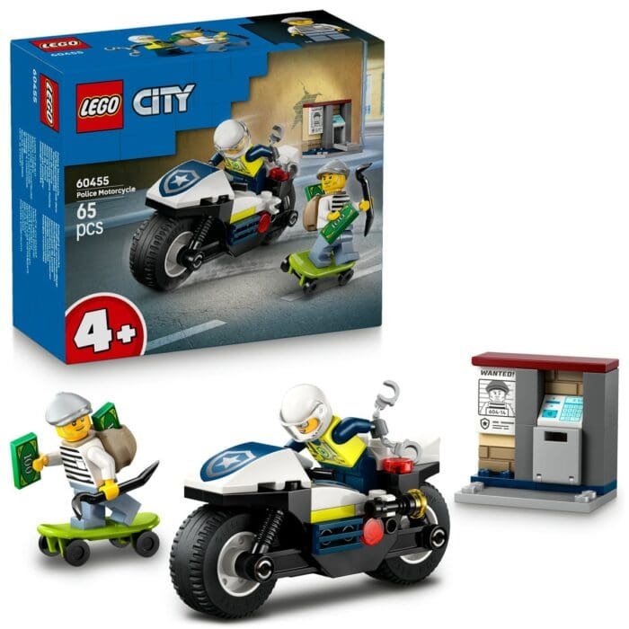 LEGO CITY URMARIRE CU MOTOCICLETA DE POLITIE 60455 - imagine 9