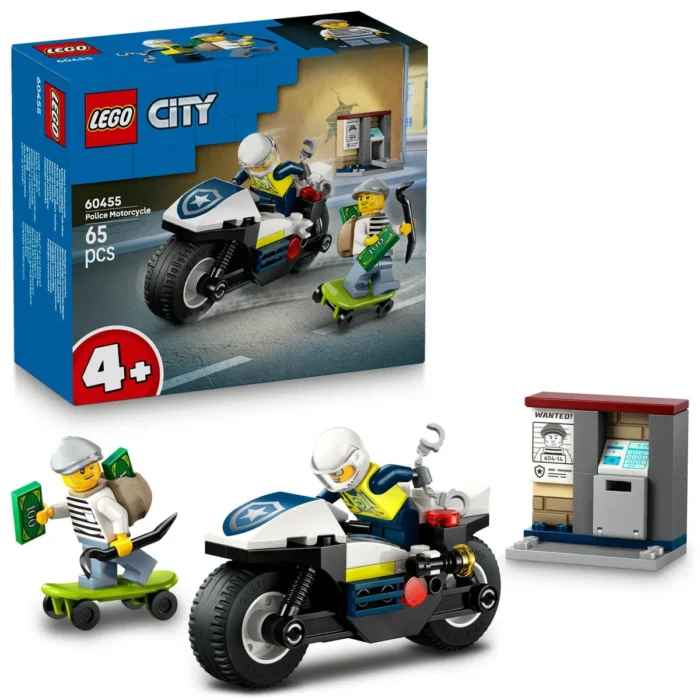 LEGO CITY URMARIRE CU MOTOCICLETA DE POLITIE 60455 - imagine 18