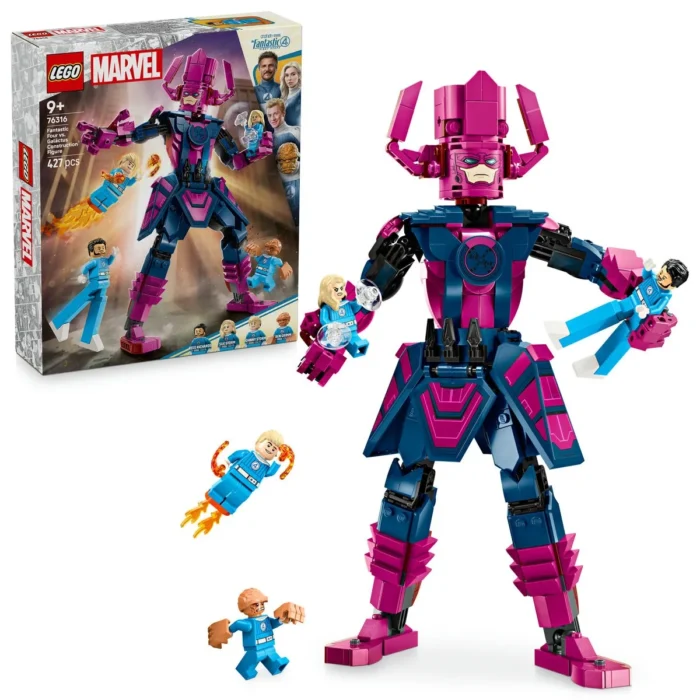 LEGO SUPER HEROES FIGURINA DE CONSTRUCIE CEI 4 FANTASTICI VS GALACTUS 76316 - imagine 18