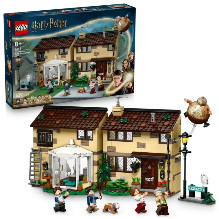 LEGO HARRY POTTER PRIVET DRIVE VIZITA MATUSII MARGE 76451 - imagine 18
