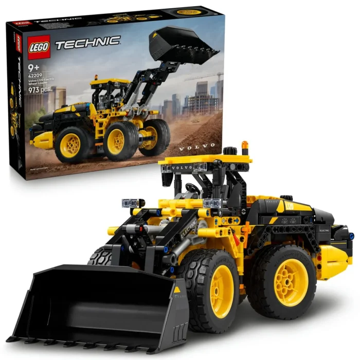 LEGO TECHNIC INCARCATOR FRONTAL VOLVO L120 ELECTRIC 42209 - imagine 18