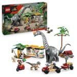 LEGO JURASSIC WORLD RENASTEREA MISIUNE DE URMARIRE A UNUI VELOCIRAPTOR SI A UNUI TITANOSAURUS 76973 - imagine 9