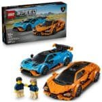 LEGO SPEED CHAMPIONS LAMBORGHINI REVUELTO SI HURACAN STO 77238 - imagine 9