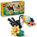 LEGO CREATOR ANIMALE SALBATICE TUCAN TROPICAL 31173 - imagine 9