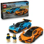 LEGO SPEED CHAMPIONS LAMBORGHINI REVUELTO SI HURACAN STO 77238 - imagine 18