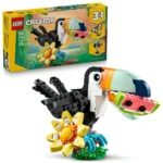 LEGO CREATOR ANIMALE SALBATICE TUCAN TROPICAL 31173 - imagine 18