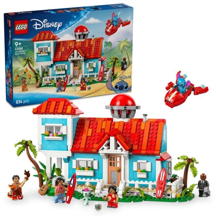 LEGO DISNEY CASA DE PE PLAJA A LUI LILO SI STITCH 43268 - imagine 9