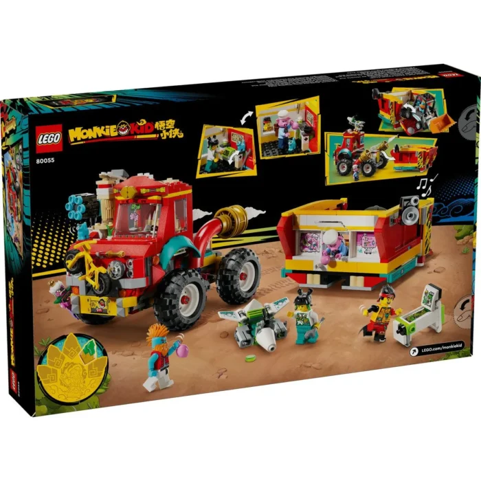 LEGO MONKIE KID CAMIONUL ELECTRIC AL ECHIPEI LUI MONKIE KID 80055 - imagine 18