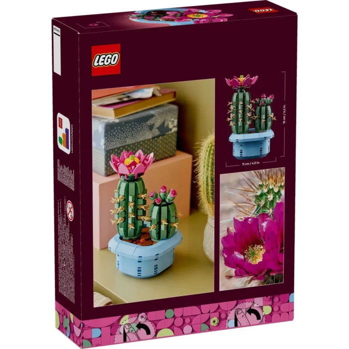 LEGO BOTANICALS CACTUS INFLORIT 11509 - imagine 18