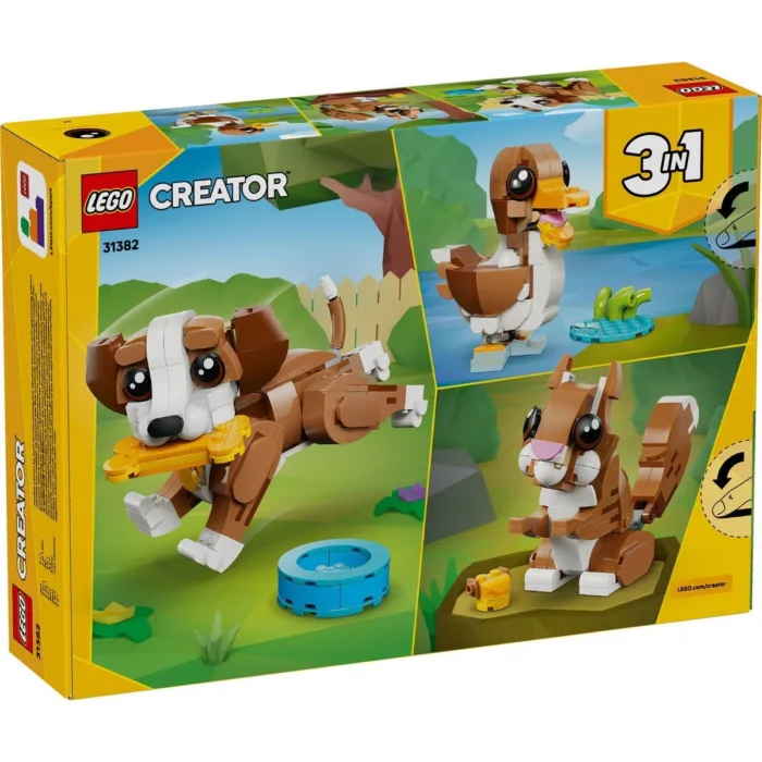 LEGO CREATOR ANIMALE ADORABILE CATELUS JUCAUS 31382 - imagine 18