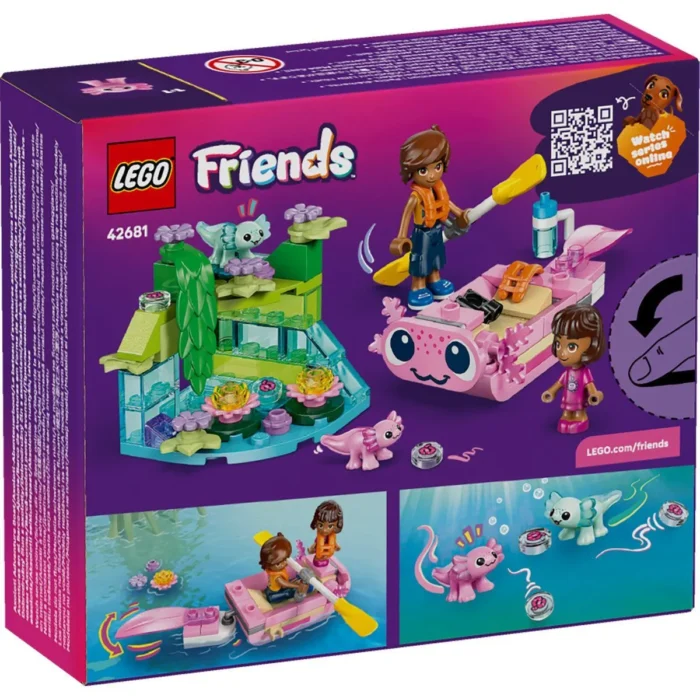 LEGO FRIENDS BARCA AXOLOTL PENTRU AVENTURI 42681 - imagine 18