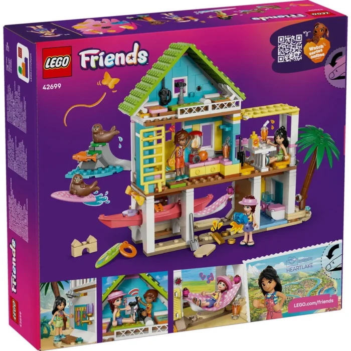 LEGO FRIENDS CASA PE PLAJA CU FOCI 42699 - imagine 18