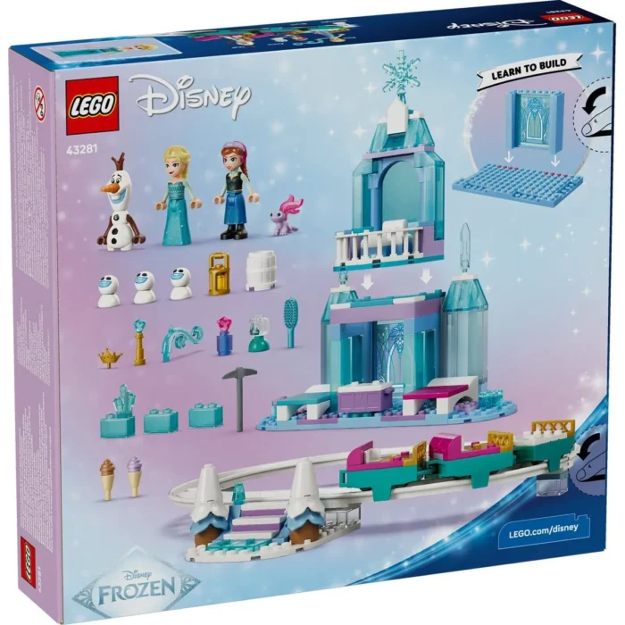 LEGO DISNEY FROZEN AVENTURA CU SANIA PE SINE LA CASTELUL DE GHEATA  AL ELSEI 43281 - imagine 18