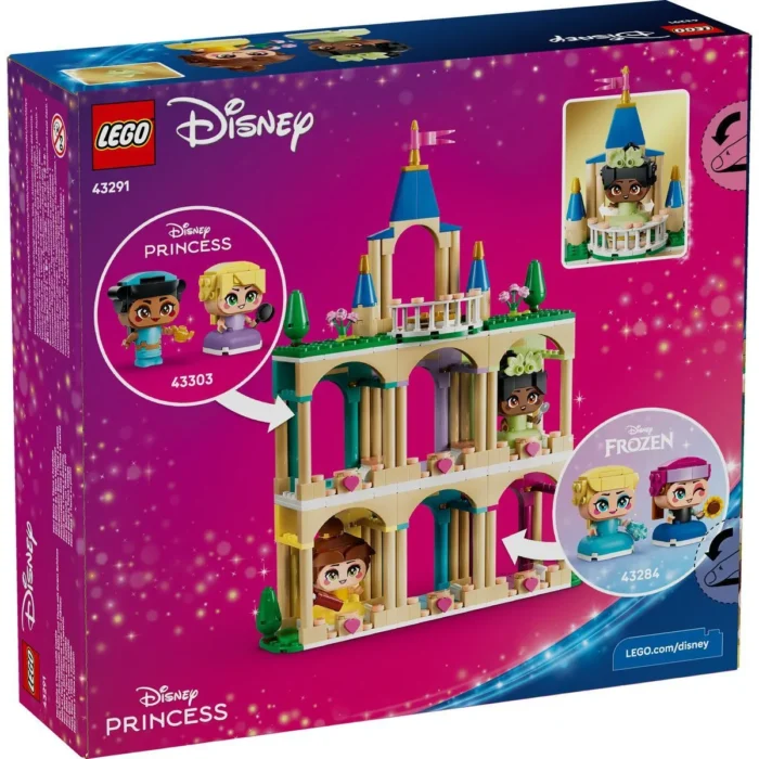 LEGO DISNEY PRINCESS MINIPRINTESELE BELLE SI TIANA LA CASTEL 43291 - imagine 18