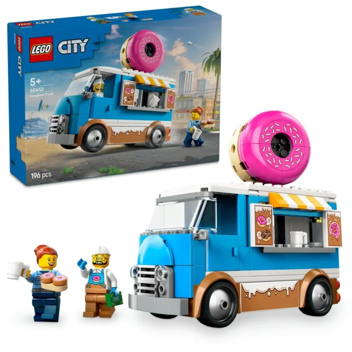 LEGO CITY FURGONETA DE GOGOSI 60452 - imagine 18